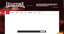 Desktop Screenshot of legittimaoffesa.com