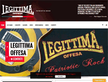 Tablet Screenshot of legittimaoffesa.com